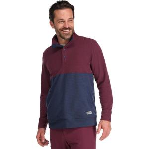 imageOutdoor Research Mens Trail Mix Snap Pullover  Comfortable MidLayer SweaterKalamataNaval Blue