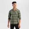 imageOutdoor Research Mens Astroman Long Sleeve Sun Shirt  Lightweight UPF 50 ProtectionFatigue Plaid