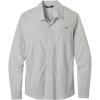 imageOutdoor Research Mens Astroman Long Sleeve Sun Shirt  Lightweight UPF 50 ProtectionPebble