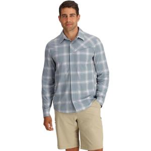 imageOutdoor Research Mens Astroman Long Sleeve Sun Shirt  Lightweight UPF 50 ProtectionLead Plaid