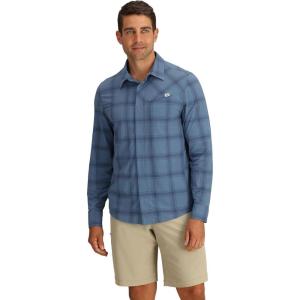 imageOutdoor Research Mens Astroman Long Sleeve Sun Shirt  Lightweight UPF 50 ProtectionOlympic Plaid