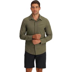 imageOutdoor Research Mens Astroman Long Sleeve Sun Shirt  Lightweight UPF 50 ProtectionRanger Green