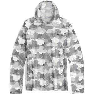 imageOutdoor Research Mens Echo Printed Hoodie  Quick Drying SweatshirtSnow Camo