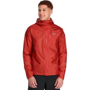 imageOutdoor Research Mens Helium Rain Jacket  Breathable Weatherproof JacketCranberry
