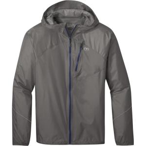 imageOutdoor Research Mens Helium Rain Jacket  Breathable Weatherproof JacketPewter