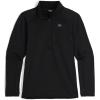 imageOutdoor Research Womens Vigor Grid Fleece Half ZipPlusBlack