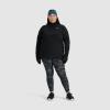 imageOutdoor Research Womens Vigor Grid Fleece Half ZipPlusBlack