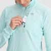 imageOutdoor Research Womens Vigor Grid Fleece Quarter ZipCalcite