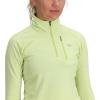 imageOutdoor Research Womens Vigor Grid Fleece Quarter ZipCool Matcha