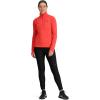 imageOutdoor Research Womens Vigor Grid Fleece Quarter ZipSunrise