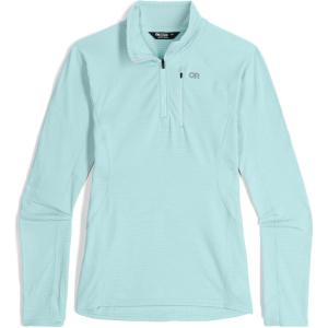 imageOutdoor Research Womens Vigor Grid Fleece Quarter ZipCalcite