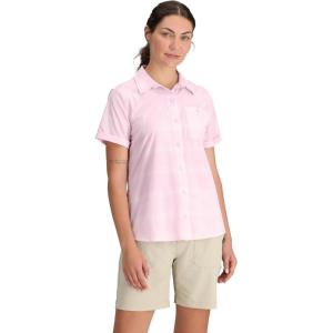 imageWomens Astroman Short Sleeve Sun ShirtMargarita Plaid