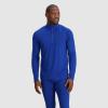 imageOutdoor Research Mens Alpine Onset Merino Quarter Zip  Merino Wool Skiing Base Layer Outdoor Winter PulloverTopaz