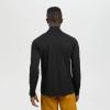 imageOutdoor Research Mens Echo Quarter Zip  Quick Drying Active PulloverBlack