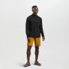 imageOutdoor Research Mens Echo Quarter Zip  Quick Drying Active PulloverBlack