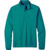 imageOutdoor Research Mens Echo Quarter Zip  Quick Drying Active PulloverDeep Lake