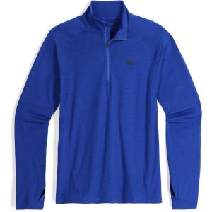 imageOutdoor Research Mens Alpine Onset Merino Quarter Zip  Merino Wool Skiing Base Layer Outdoor Winter PulloverTopaz