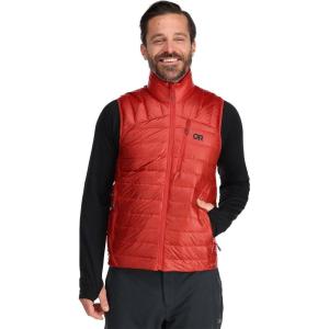 imageOutdoor Research Mens Helium Down Vest  Puffer Vest for MenCranberry