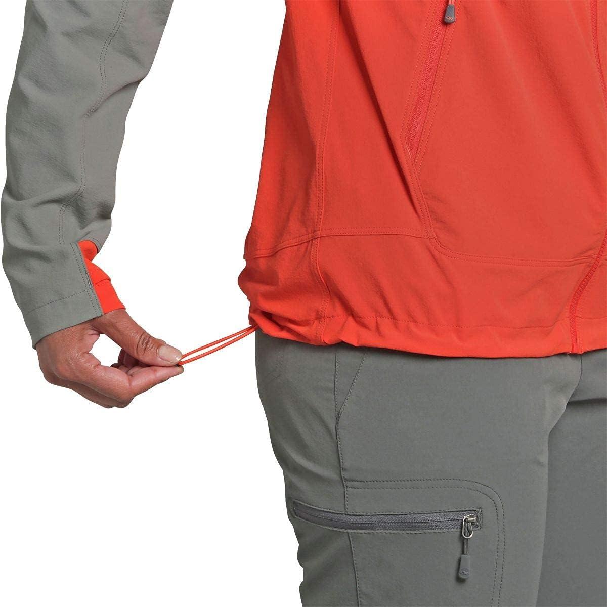 imageOutdoor Research Mens Echo Quarter ZipPaprikaPewter
