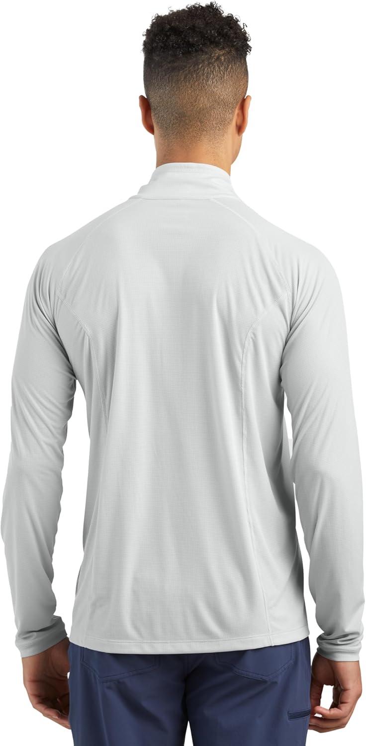 imageOutdoor Research Mens Echo Quarter ZipPebble