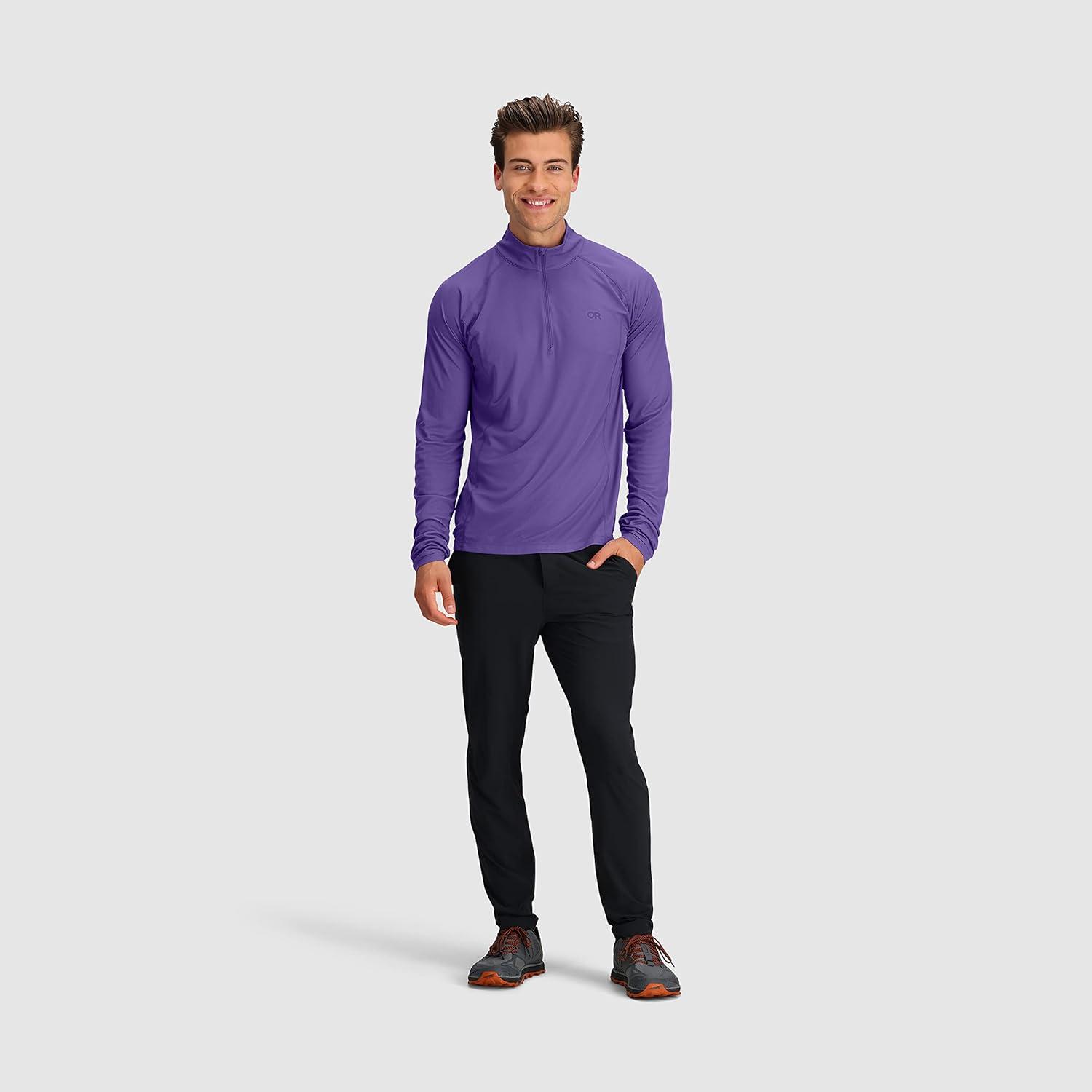 imageOutdoor Research Mens Echo Quarter ZipRegal