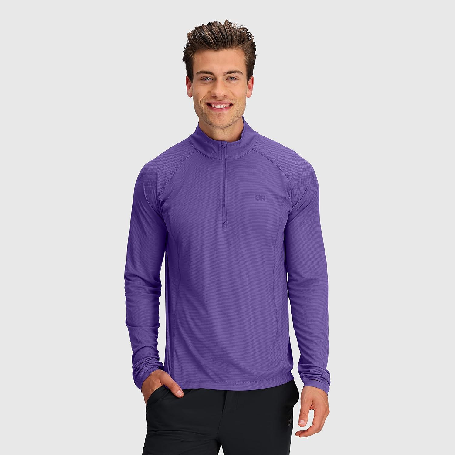 imageOutdoor Research Mens Echo Quarter ZipRegal