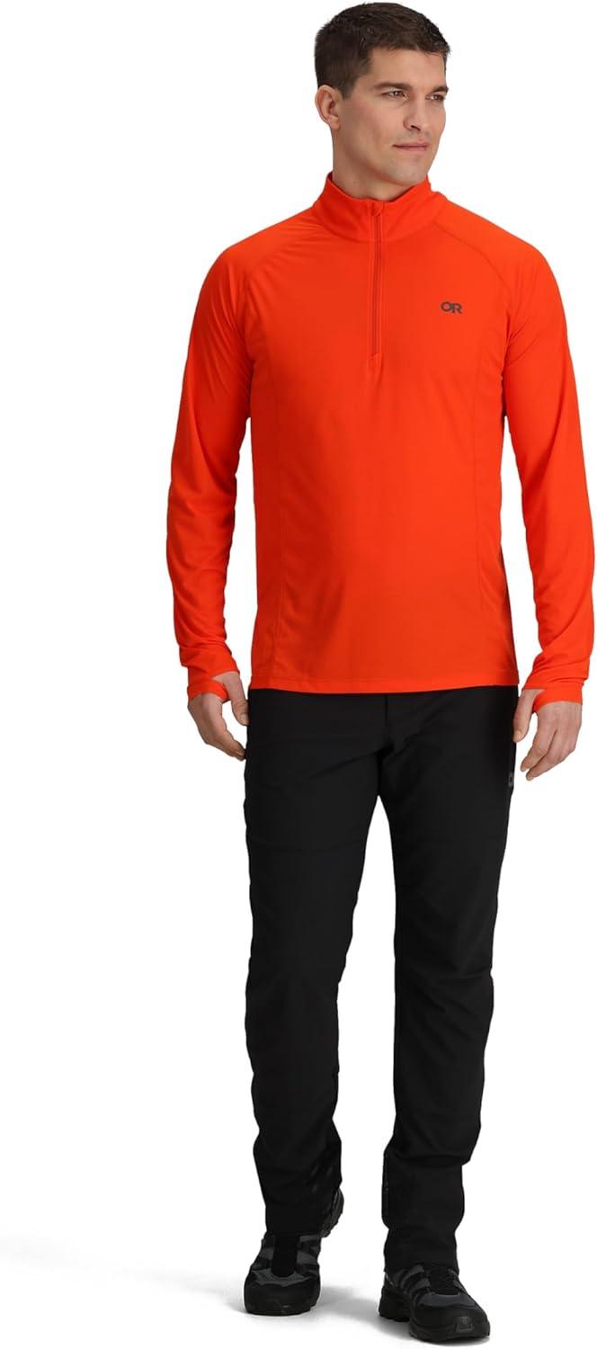 imageOutdoor Research Mens Echo Quarter ZipSpice