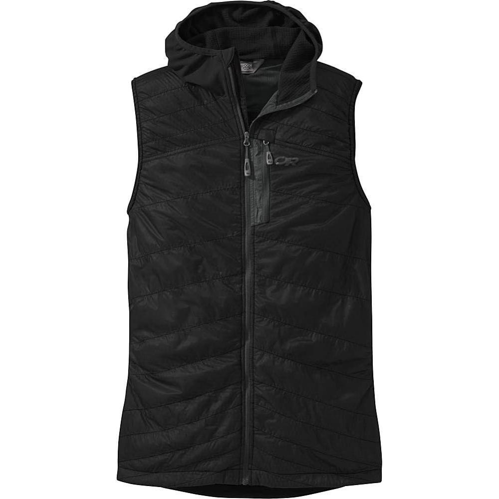 imageOutdoor Research Mens Echo Quarter ZipBlackCharcoal