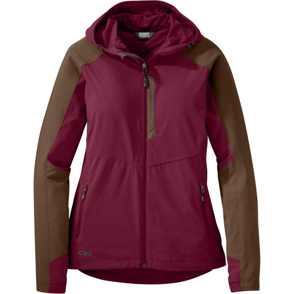 imageOutdoor Research Mens Echo Quarter ZipGarnetCarob