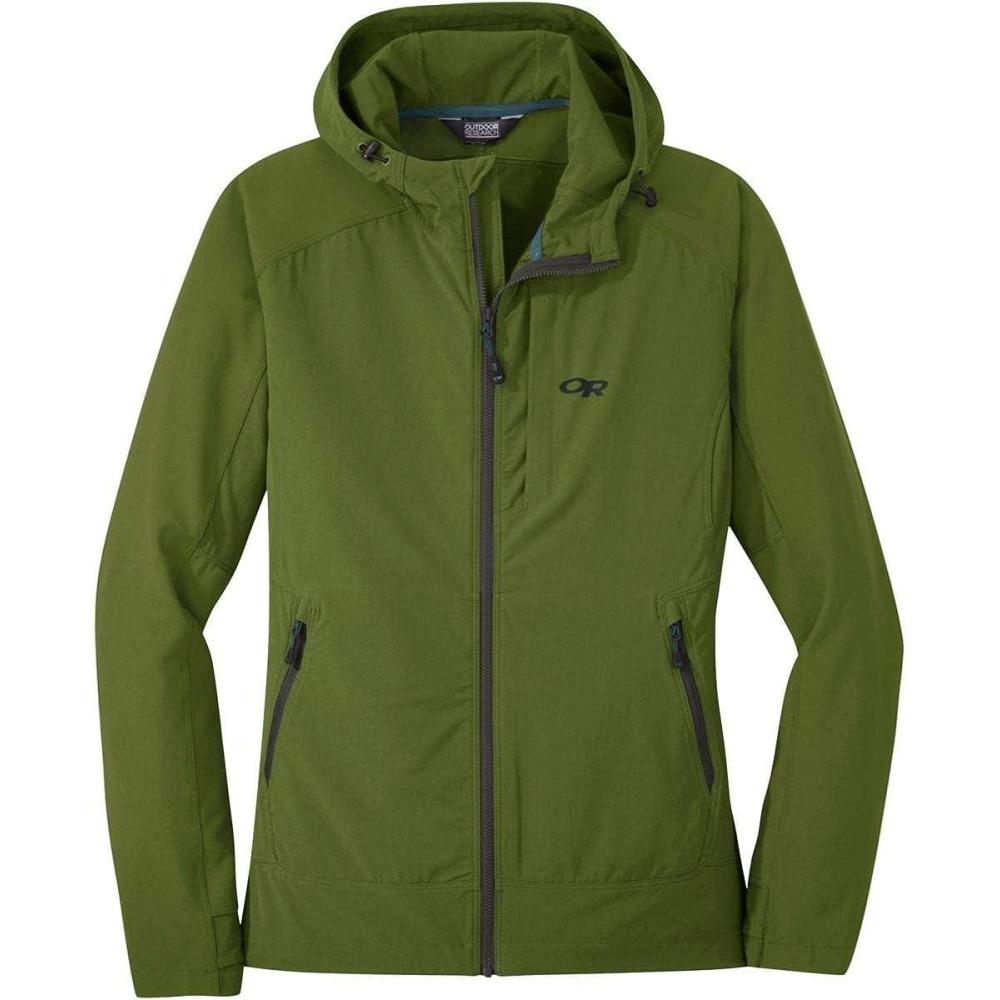 imageOutdoor Research Mens Echo Quarter ZipSeaweed