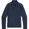 imageOutdoor Research Mens Echo Quarter ZipNaval Blue