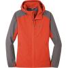imageOutdoor Research Mens Echo Quarter ZipPaprikaPewter