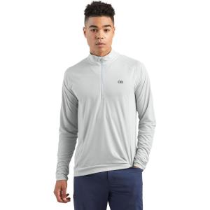 imageOutdoor Research Mens Echo Quarter ZipPebble