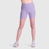 imageOutdoor Research Womens AdVantage Shorts 6 Inseam  High Waist Bike ShortsLavender