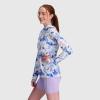 imageOutdoor Research Womens Echo Printed Hoodie  Pullover Hooded SweatshirtLavender Watercolor