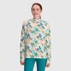 imageOutdoor Research Womens Echo Printed Hoodie  Pullover Hooded SweatshirtTropical Watercolor