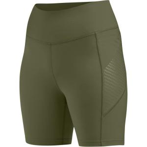 imageOutdoor Research Womens AdVantage Shorts 6 Inseam  High Waist Bike ShortsFatigue