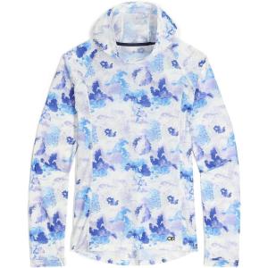 imageOutdoor Research Womens Echo Printed Hoodie  Pullover Hooded SweatshirtLavender Watercolor
