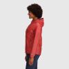 imageOutdoor Research Womens Helium Rain Jacket  Waterproof Jacket for WomenRhubarb