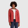 imageOutdoor Research Womens Helium Rain Jacket  Waterproof Jacket for WomenRhubarb