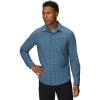 imageMens Astroman Long Sleeve Sun Shirt Maldives Plaid XL