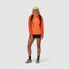 imageOutdoor Research Womens Stratoburst Stretch Rain Jacket SpiceZest L
