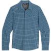 imageMens Astroman Long Sleeve Sun Shirt Maldives Plaid M