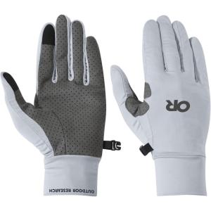 imageOutdoor Research Unisex Activelce Chroma Full Sun Gloves  Lightweight ampamp Breathable UPF 50 Sun Protection GloveTitanium Grey