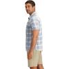 imageMens Astroman Short Sleeve Sun ShirtLead Plaid