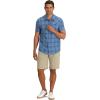 imageMens Astroman Short Sleeve Sun ShirtOlympic Plaid