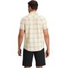 imageMens Astroman Short Sleeve Sun ShirtOyster Plaid