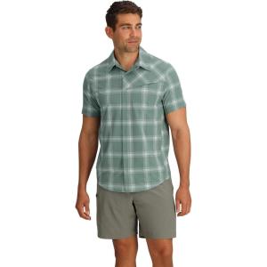 imageMens Astroman Short Sleeve Sun ShirtBalsam Plaid