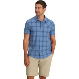 imageMens Astroman Short Sleeve Sun ShirtOlympic Plaid