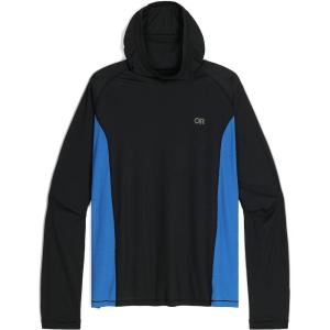 imageOutdoor Research Mens Echo HoodieBlackClassic Blue
